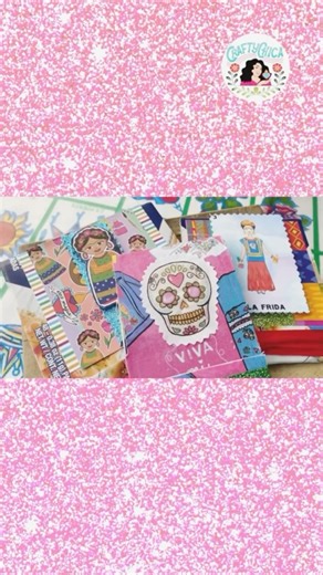 Cut up those cracker boxes and make these cute note holders! Food boxes are the perfect thickness to use for all kinds of paper and mixed media projects! Cut up excess scrapbook paper or printer paper to use as the note paper! #notepad #upcycledart #papercrafts #latinaartist | Crafty Chica by Kathy Cano-Murillo