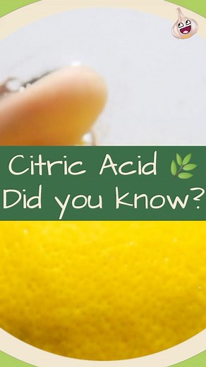 Citric Acid’s Top 10 Benefits 🥰 #citricacid | The Food Glossary