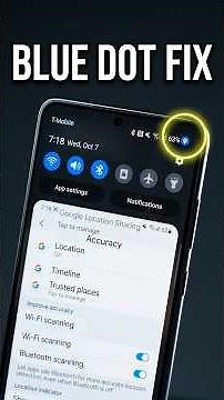 Remove Little Blue Dot after One UI 9.0 Update SOLUTION!