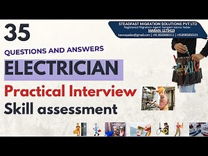 Electrician Interview | Electrician Trade Practical Exam | Expected questions & Ans #youtube #video
