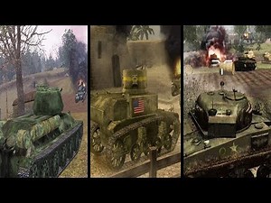 All WW2 Call of Duty Tank Missions (Evolution of Tank Missions in Call of Duty)