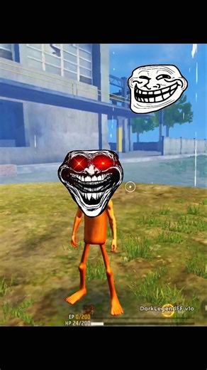 ff factory tricks 😅 | ff troll face #ytshorts #shorts