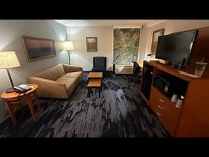 Fairfield Inn & Suites Anaheim North/Buena Park - One King Suite Room - Breakfast - Review
