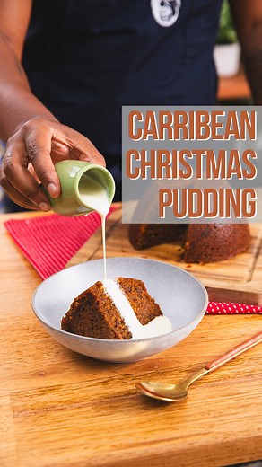 Caribbean Christmas Pudding, much lighter than a traditional one, but just as delicious (if not more 🙌) This recipe has been a part of my family for generations and is so special to make, so be sure to let me know if you try it out yourself! #MikeReid #MikeReidChef #CaribbeanChristmasPudding #ChristmasRecipe #UKChef #MelbourneChef | Mike Reid