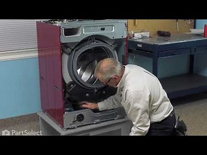 LG Washer Repair - How to Replace the Tub to Pump Hose (LG Part # 4738ER1002A)