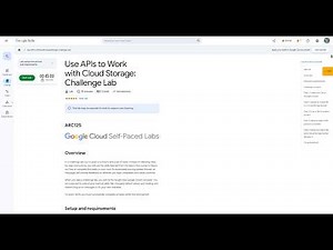 Qwiklabs | Use APIs to Work with Cloud Storage: Challenge Lab [ARC125]