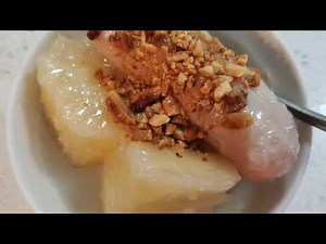 Vietnamese Banana Tapioca Pudding Chè chuối 越南香蕉木薯布丁