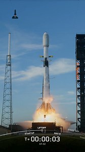 23K views · 749 reactions | Falcon 9 thunders into the Florida sky, launching Project Kuiper 's KF-02 mission with 24 satellites to connect the world, landing flawlessly on A Shortfall of Gravitas—SpaceX’s 100th mission of 2025 #SpaceX #NASA #Kuiper #satellite #Amazon #Falcon9 | Rocketry | Facebook