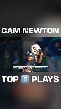 We ranked Cam Newton’s Top 5 Auburn plays! #wareagle
