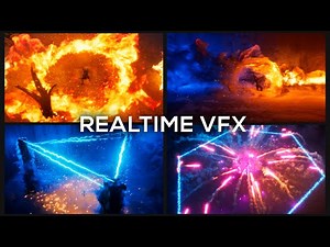 Unreal 5.7 Niagara VFX Simulation Free Course for Beginners: Fire, Smoke, Force Field, Lightning