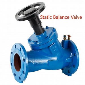 [Hot Item] Fixed Orifice Plate Flange End Ductile Iron Static Balancing Balance Valve
