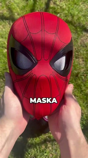 Twoja maska jeśli…😲 #spiderman #fyp #marvel #cosplay #foryou #toy #dc