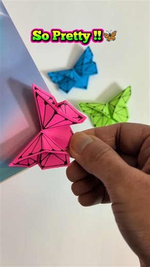 DIY Butterfly Bookmark 🦋 | Easy Spring Paper Craft 🌸