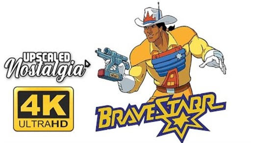BraveStarr (1987) Intro Remastered 4K Ultra HD. Upscale