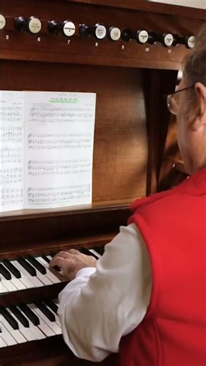 CANON PSALM SETTING with descant Genevan PSALM 66 98, 118 #willemvantwillert Van Dam organ EDE NL