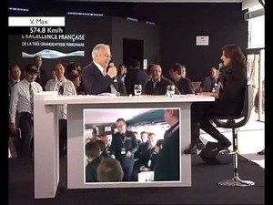 TGV Record : 574,8 km h (03/04/2007)