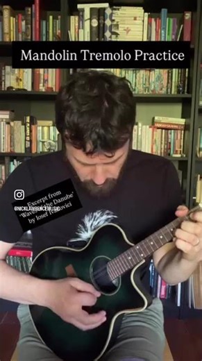 Mandolin Practice Part 5: This is an excerpt from ‘Waves of the Danube’ by Iosef Ivanovici