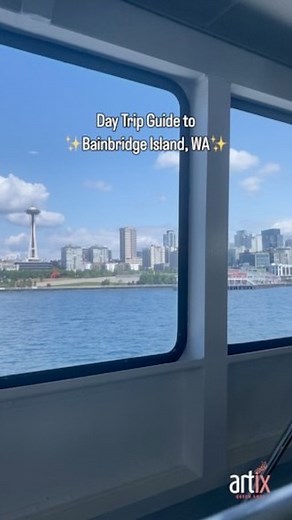 Just a 35 min ferry ride from Seattle, Bainbridge Island is the perfect spot for a day trip or a weekend getaway from the city! 🏝️ Here are the spots we recommend you check out: 📍 Pegasus Coffee 📍 Lively Olive Tasting Bar 📍 Eagle Harbor Book Co 📍 Eleven Winery 📍 Eagle Harbor Winery 📍 Ba Sa Restaurant #BainbridgeIsland #DayTrip #WeekendGetaway #TravelGuide #ExploreWA #SeattleSummer #WashingtonIslands #ArtixSeattle #SeattleLiving | Artix