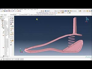 artifical foot simulation with #abaqus