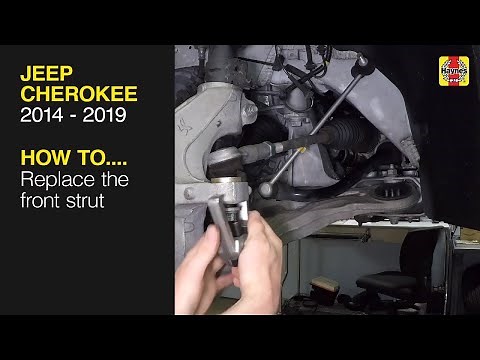 How to Replace the front strut on the Jeep Cherokee 2014 to 2019
