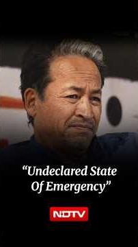 CJP Protests Delhi | "India In An Undeclared State Of Emergency": Sonam Wangchuk
