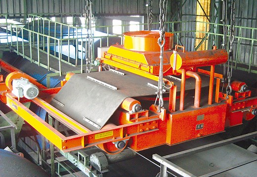 Cross Belt Magnet | Electromagnetic Separator | GTEK