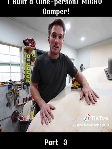 I Built a (One-person) MICRO Camper!