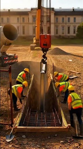Museum Building Construction 🚧🏛️ #work #constructionchannel