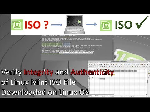 Verify Linux Mint ISO file on Linux System