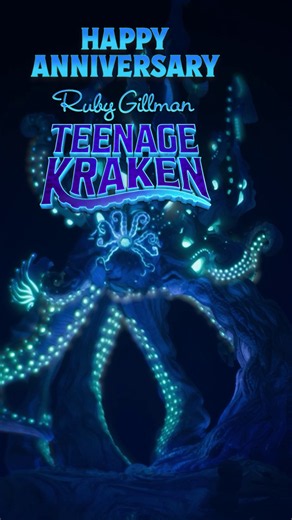 A kraken-sized happy anniversary to Ruby Gillman! #RubyGillman #TeenageKraken #DreamWorks