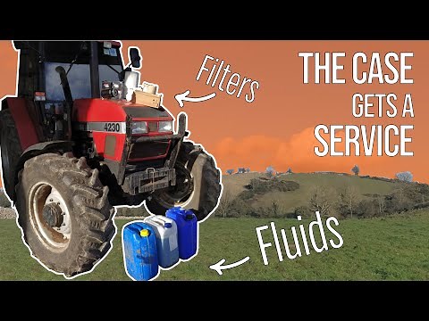 How to Service a CASE 4230 - FLUIDS & FILTERS