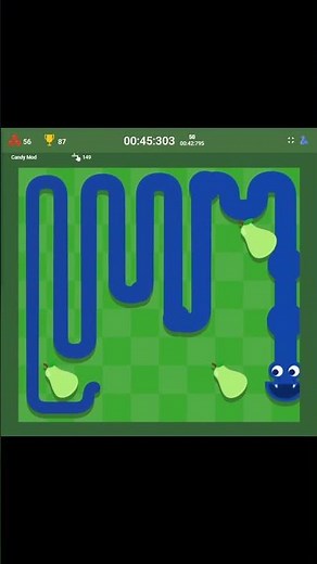 Google snake gameplay
