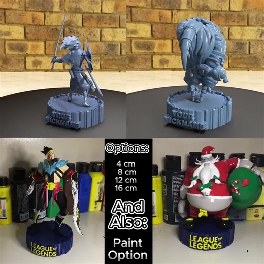 Gragas Santa Resin Figure, League of Legends Statue, Custom LOL Collectible, 3D Printed Model, Gamer Gift, Unpainted Miniature Art - Etsy