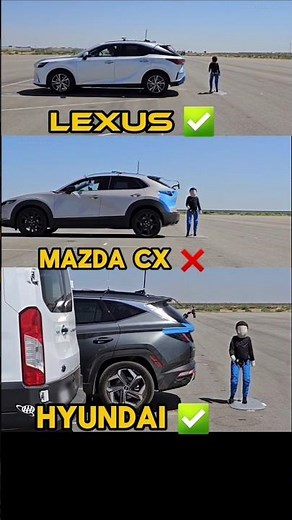 #Test Challenge #Safety System #Lexus #vs #ZZZA #vs #Hyundai #vs #Toyota