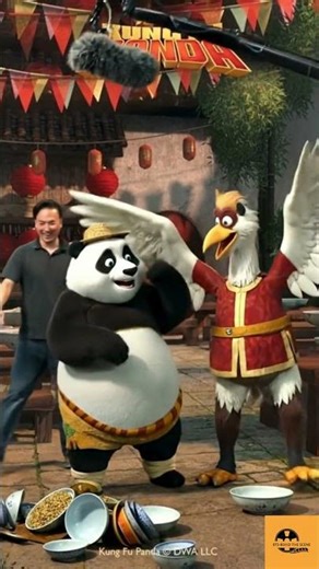 Kung Fu Panda BTS 😲 How Po Was Created | #Shorts #bts
