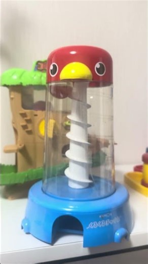 Marble Run Race ☆ The big red bird is so popular! A wonderful marble run