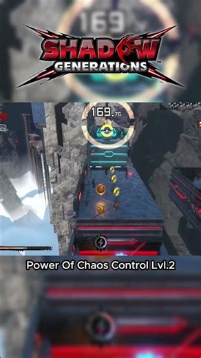 Sonic X Shadow Generations - Power Of Chaos Control Lvl.2 #sonicxshadowgenerations #shorts