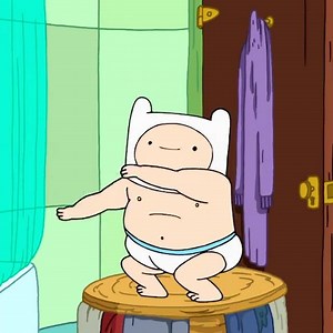 #TBT Finn as Buff Baby #doyouevenlift #bro | Adventure Time