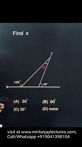 #angle #parallellines #geometry #maths #basics #fundamentals #math #fbreelsvideo #sharingiscaring #satmath #satexam #SATPrep #mathtutorial #LETEXAM #exams #reviewer #algebratutor #mathreview #boardexams #mritunjaylectures | Mritunjay Lectures