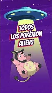 TODOS los POKÉMON ALIENS 👽 #pokemon #shorts