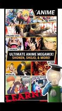 🔥 Anime Genres 🔥 💡 Learn the difference. 💡 Part 1