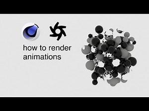 Cinema 4D & Octane Tutorial - How to Export an Animation