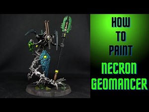 How to Paint Necron Geomancer
