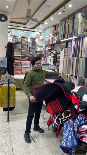 Quality Ladies' Wool Shawls from Younis Fabric