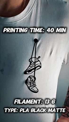 How I transferred a 2D drawing onto a T-shirt using an iron #3dprinting Designed by peterkova2