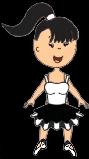 Caillou Lulu Ballerina Dancing Dance with Like A Style