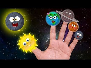 Planeten Finger Familie | Lied für Kinder | Planet Finger Family