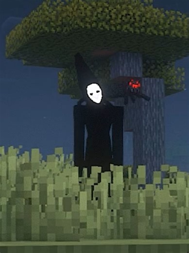 This Minecraft mod makes you play Hide and Seek😱 #minecraft #mods #horror #minecraftmods #moddedminecraft