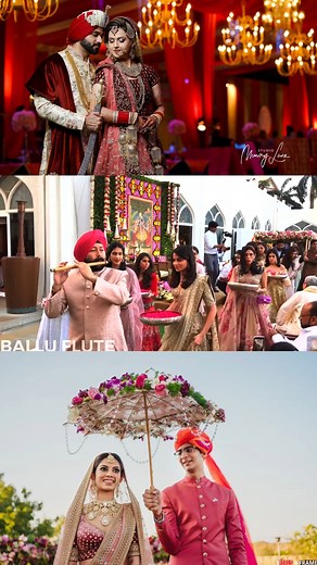 Indian Bridal Entry Ballu Flute instrumental #weddingplanner #wedding #brideandgroom #bride#fluteplayer #flutelife #musicianlife #fluteplaying | BALLU FLUTE