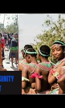 South Africa, Zulu Tribe Virginity Test Culture, AFRICAㅣREED DANCEㅣWODE MAYA ㅣ4K AFRICA